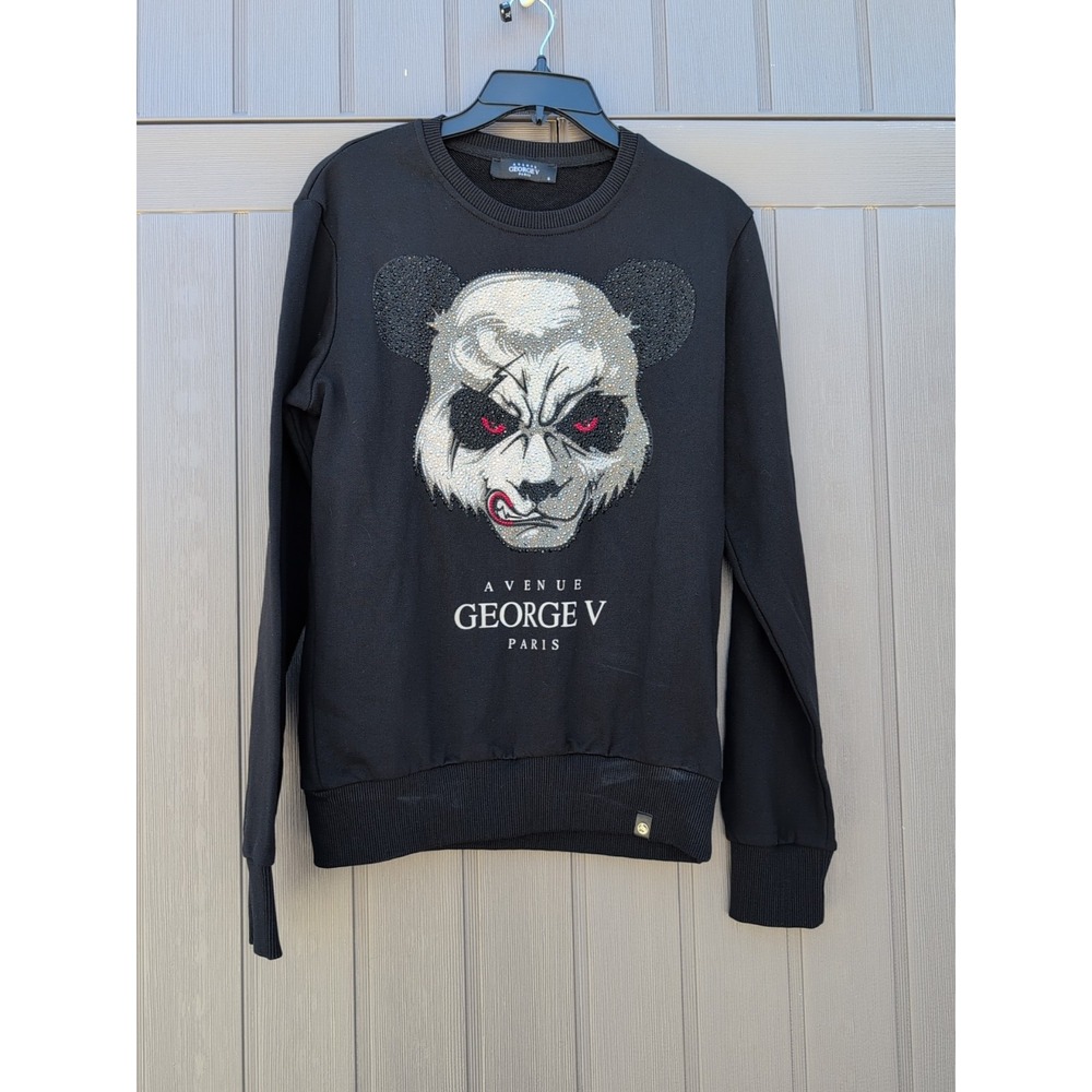 Avenue George V Paris‎ Sweater Size Small Black